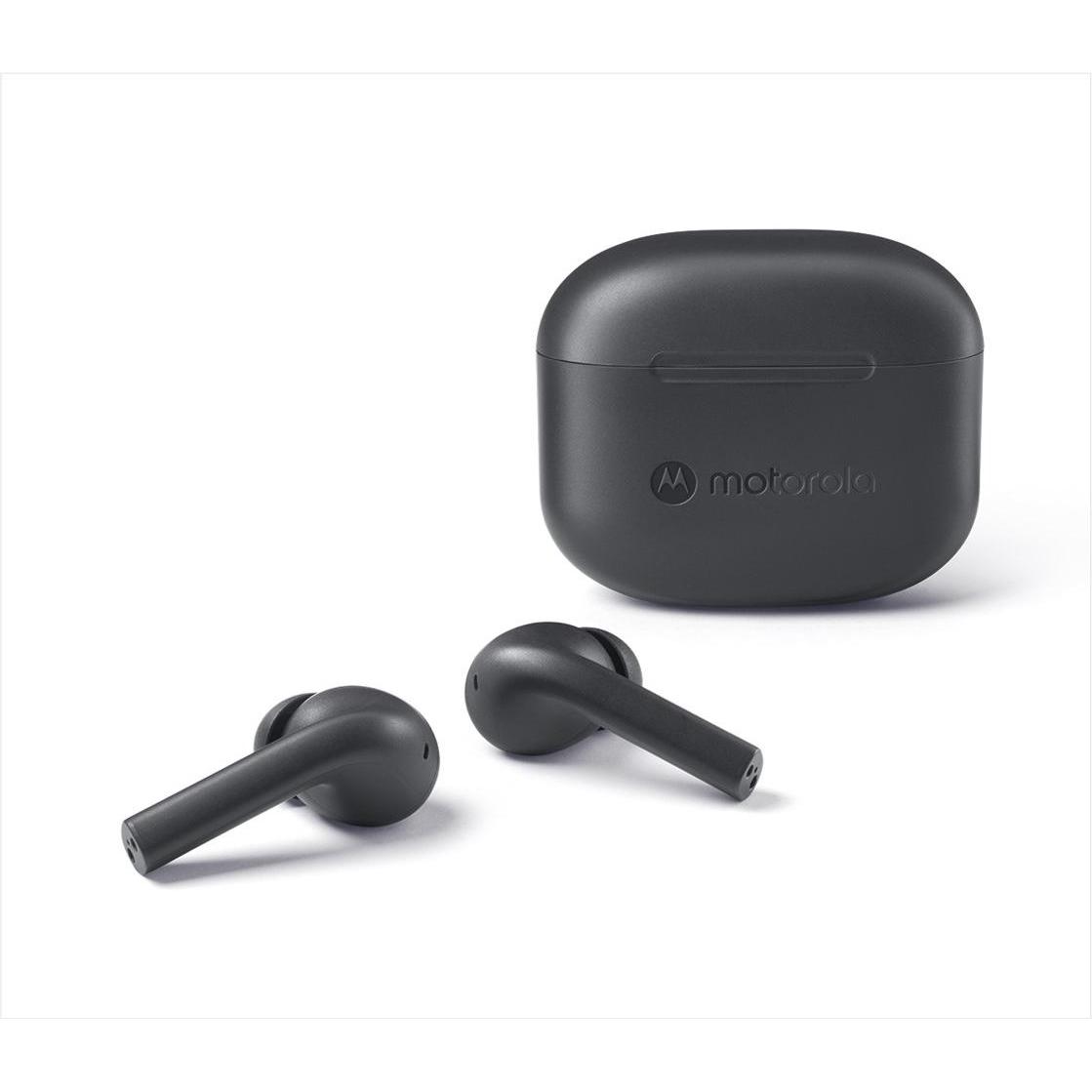 Motorola True Wireless Earbuds Moto Buds 065 Built-in microphone Bluetooth Moonless Night (5 h, Kabellos), Kopfhörer, Sc...