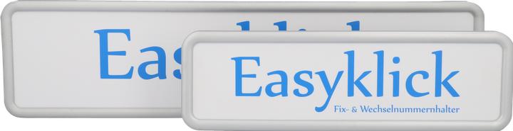 Produktbild Easyklick Kennzeichenhalter Set Langformat (Front + Heck, Langformat)