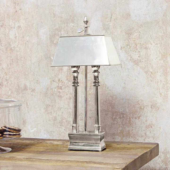 Produktbild Loberon Tischlampe Pantin silber (E14)