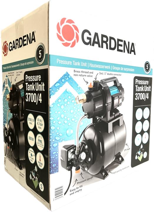 Produktbild Gardena Hauswasserwerk 3700/4 (Hauswasserpumpe)