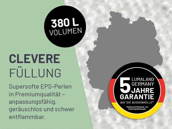 Produktbild Lumaland Sitzsack Lounge 380 L