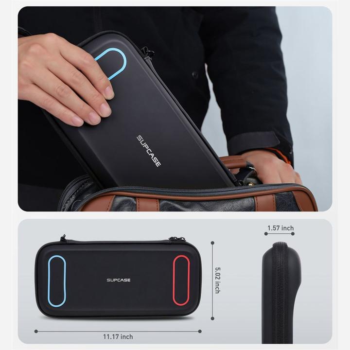 Actual product image Supcase Carrying Mini für Nintendo Switch 2 - Schwarz (Switch)