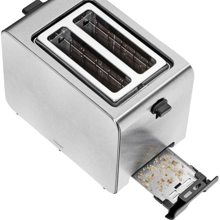 Actual product image WMF Stelio double-slot toaster with bread roll top and bagel function