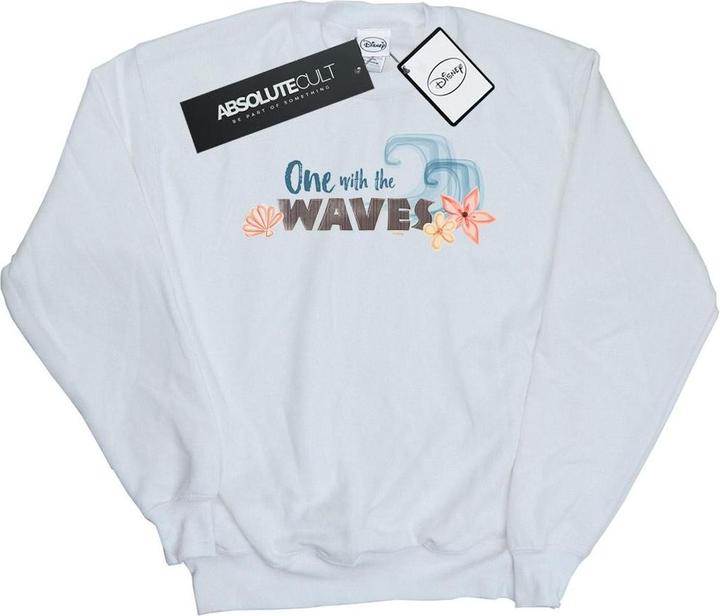 Actual product image Disney Girls Moana One With The Waves Sweatshirt (152, 158)