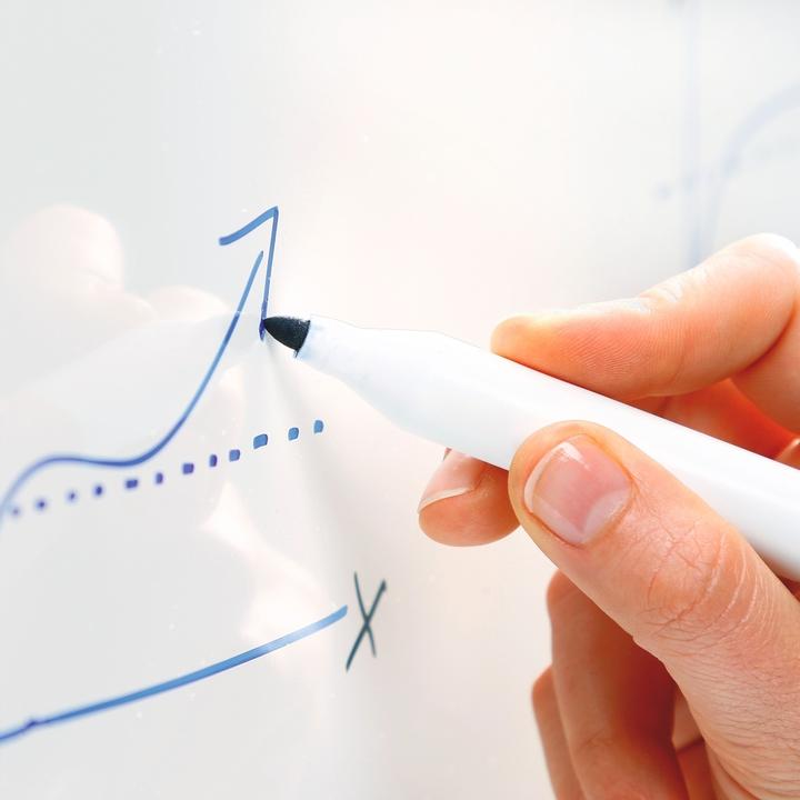 Actual product image Dahle Flip chart conference 70x100cm with tripod (70 x 100 cm)