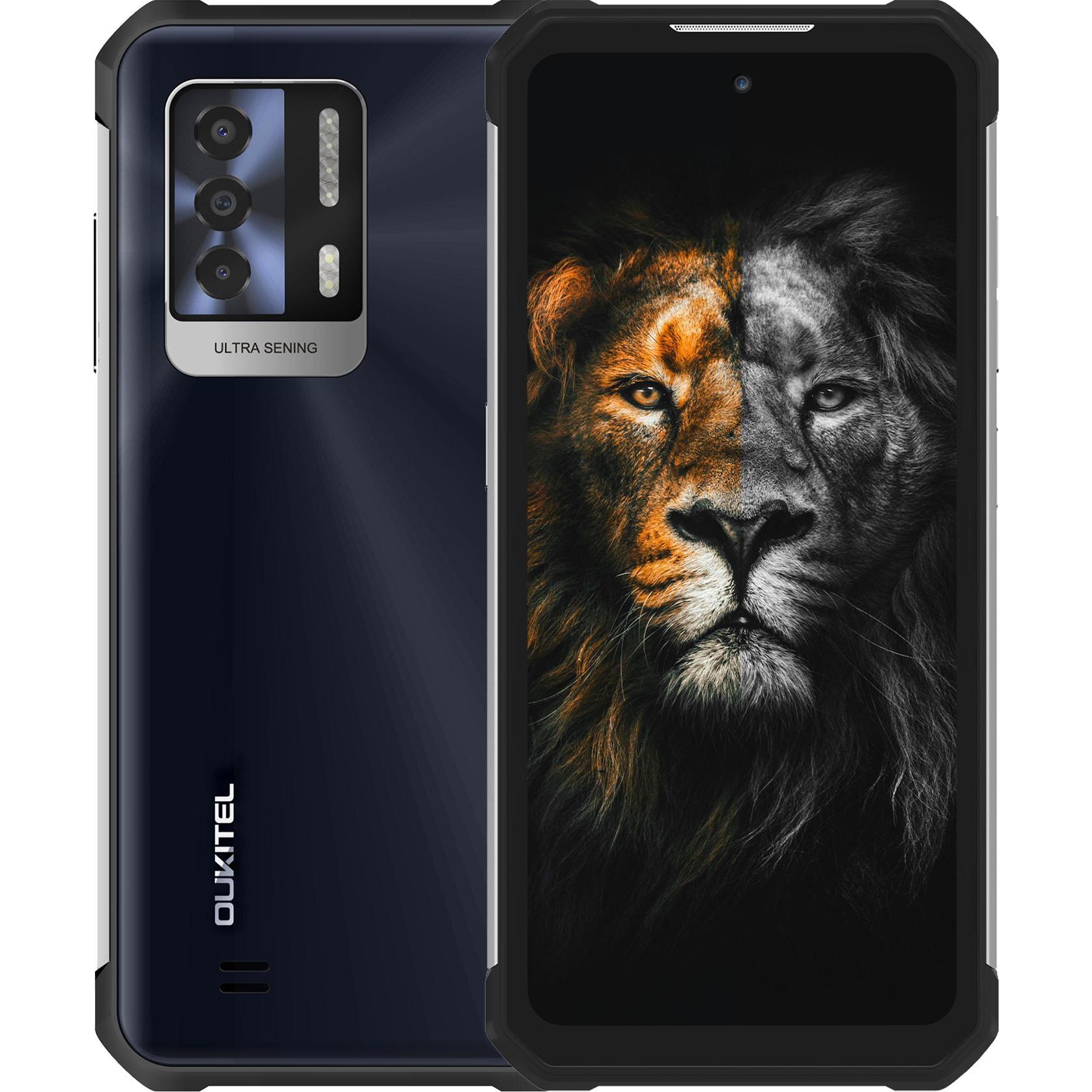 Oukitel WP17 (128 GB, Schwarz, 6.78", Dual SIM, 64 Mpx, 4G), Smartphone, Schwarz