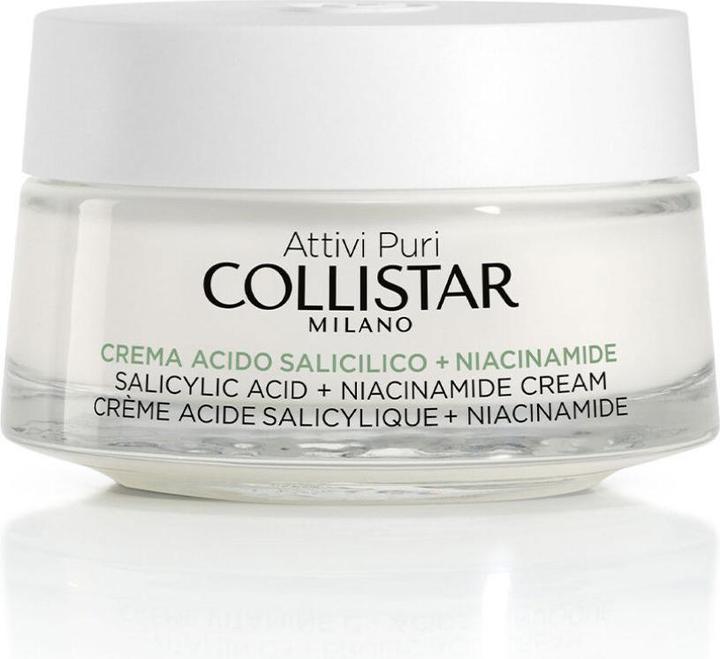 Actual product image Collistar Attivi Puri Salicylic Acid + Niacin Cream (50 ml)
