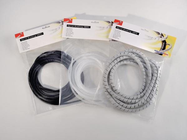 Actual product image HellermannTyton Spiralumhüllung (Cable spiral hose, 25.20 cm)