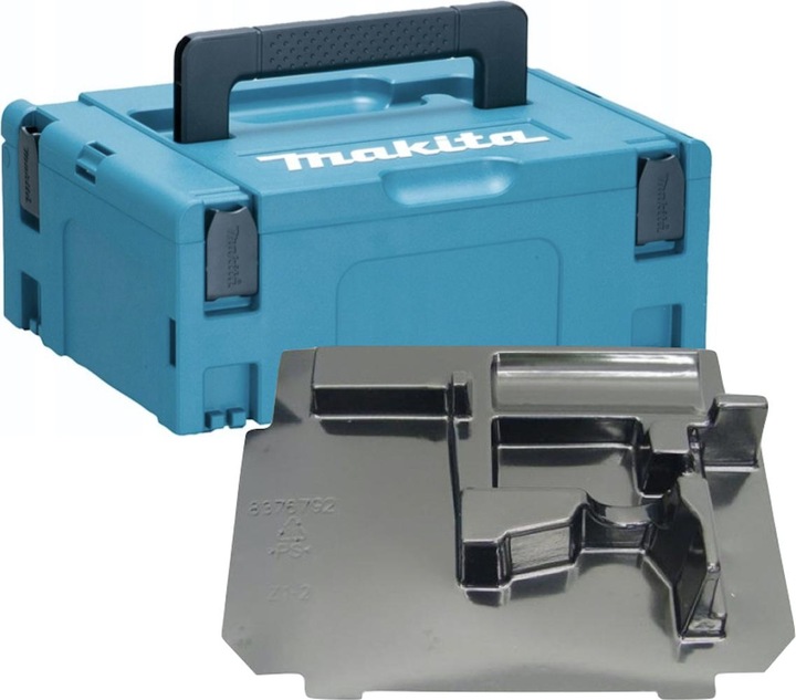 Produktbild Makita MAKPAC 2 Systemkoffer - mit Einlage ( 837916-4 )für BHP / DHP / BDF / DDF / BTD / DTD (1 Teile)