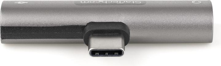 Produktbild StarTech USB-C Audio- & Ladeadapter - USB-C Audio Adapter mit -TRRS-Kopfhörer-/Headset-Buchse und USB-Typ-C (USB-C, 3.5mm Klinke, USB-C)