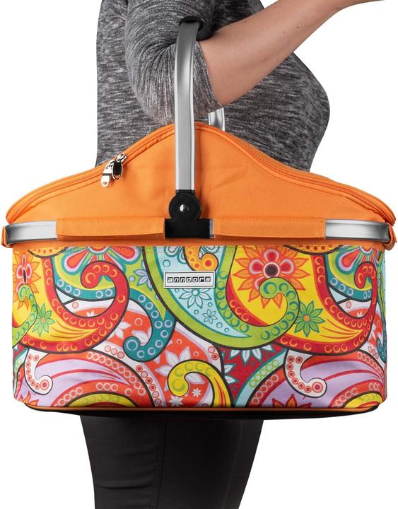 Immagine prodotto Anndora Cestino 25L - Arancione Paisley