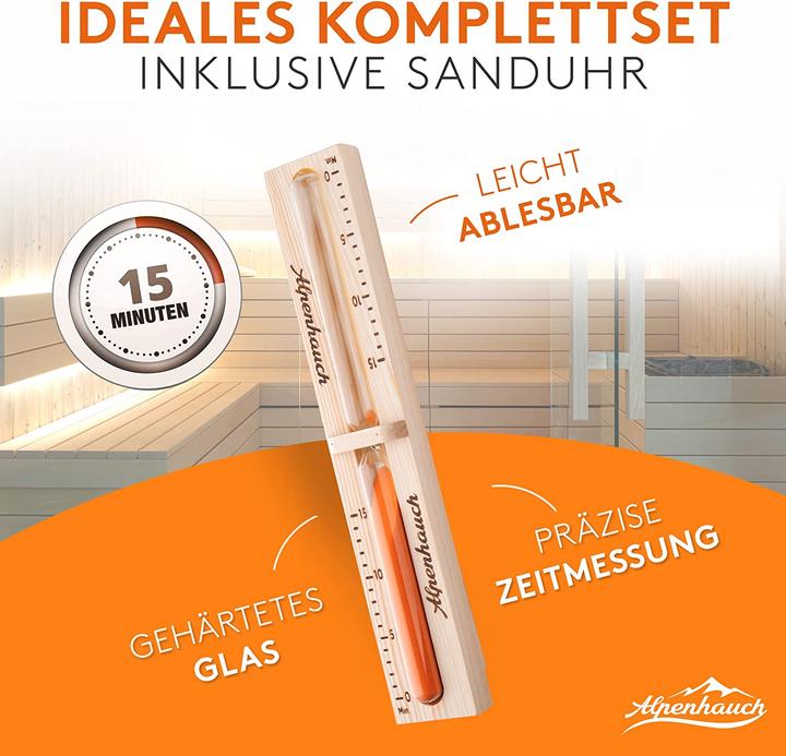 Immagine prodotto Alpenhauch Secchio per sauna con cazzuola