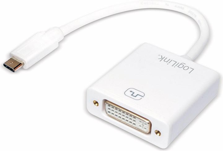 Produktbild LogiLink USB Typ-C zu (DVI, 14 cm)