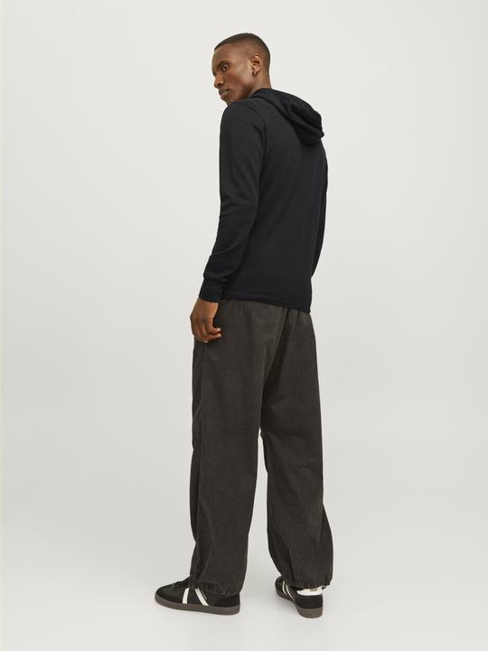 Immagine prodotto Jack & Jones Felpa con cappuccio a collo alto con cerniera (XS)