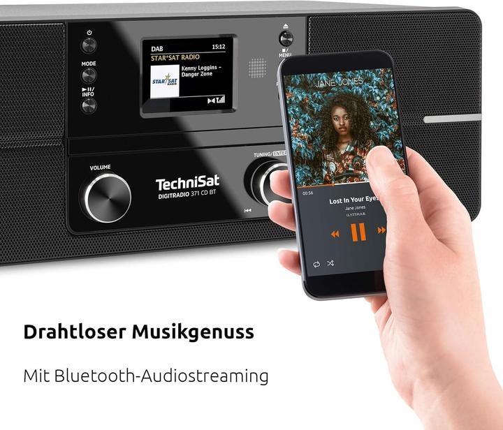 Produktbild TechniSat DigitRadio 371 CD BT (DAB+, FM, Bluetooth)
