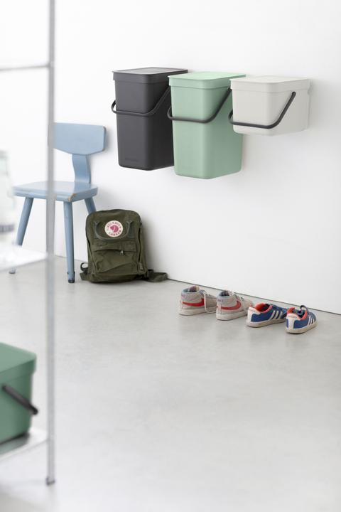 Immagine prodotto Brabantia Secchio per il compost Sort & Go 6 l, grigio chiaro (6 l)