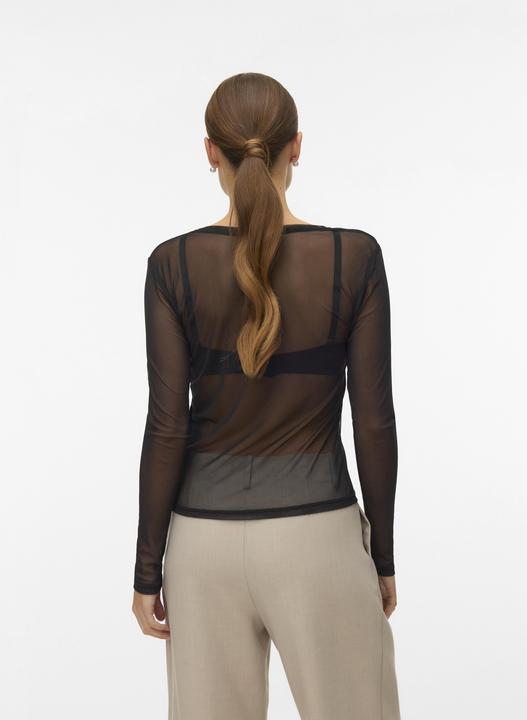 Immagine prodotto Vero Moda Vmlova Ls Mesh Top Jrs Noos (XL)