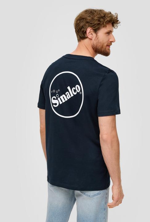 Image du produit S.Oliver T-Shirt Baumwoll-T-Shirt mit Crew Neck und Sinalco®-Print (L)