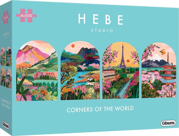 Image du produit Gibsons Puzzle Coins du monde 4x500 pièces (500 pièces)