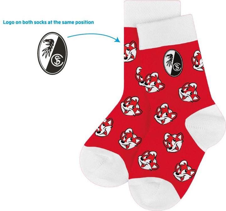 Produktbild Trade Con SC Freiburg Kindersocke 21-24 (21 - 24)