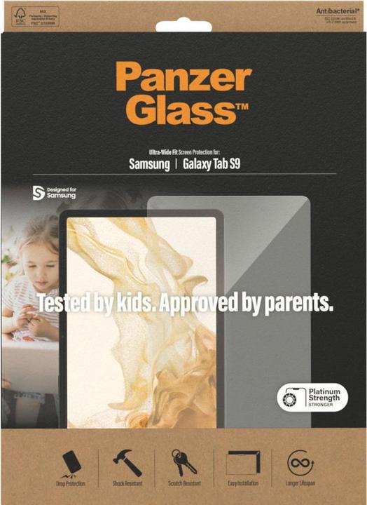 Actual product image PanzerGlass Screen Protector (1 pcs., Galaxy Tab S9, Galaxy Tab S9 FE)