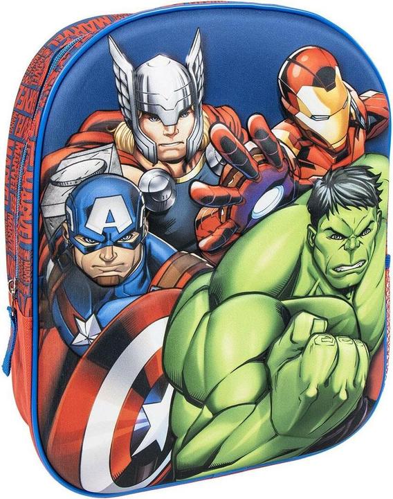 Image du produit Sac à dos scolaire The Avengers Bleu 8 x 31 x 27 cm