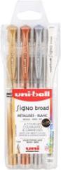 Produktbild Uni-ball Gel-Tintenroller SIGNO broad UM-153, 4er Etui (4x)