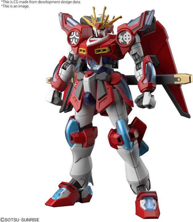 Produktbild Bandai GUNDAM - HG 1/144 Shin Burning Gundam - Model Kit