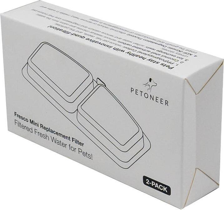 Actual product image Petoneer Replacement Filters for Fresco Mini Pet Fountain and Fresco Mini Plus Smart Pet Fountain