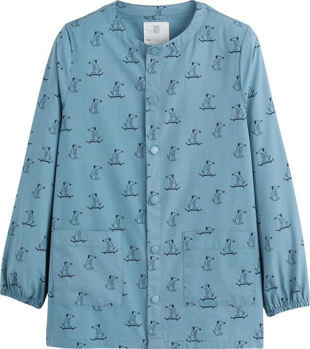 La Redoute Collections Bastelkittel mit Druckknopfverschluss und Hundemotiven