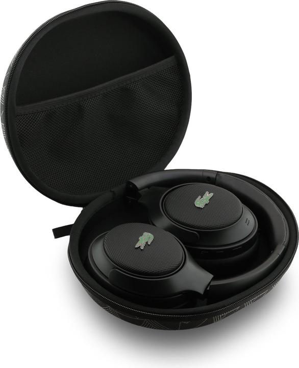 Produktbild Lacoste Petit Pique ANC/ENC Wireless Headphone - black (42 h, Kabellos)