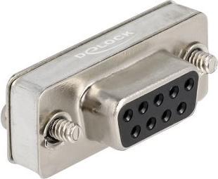 Image du produit Delock Adaptateur de bouclage RS-232/422/485 avec prise DB9 femelle