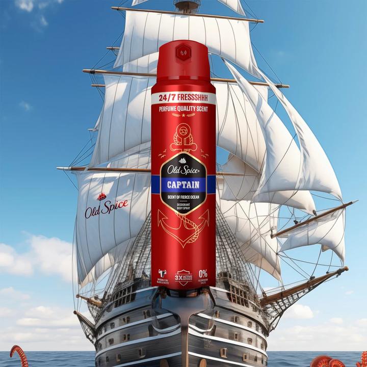 Produktbild Old Spice Captain Deodorant Spray (Spray, 200 ml)