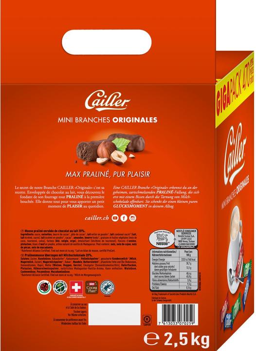 Produktbild Cailler Brche Mini Originale (2500 g)