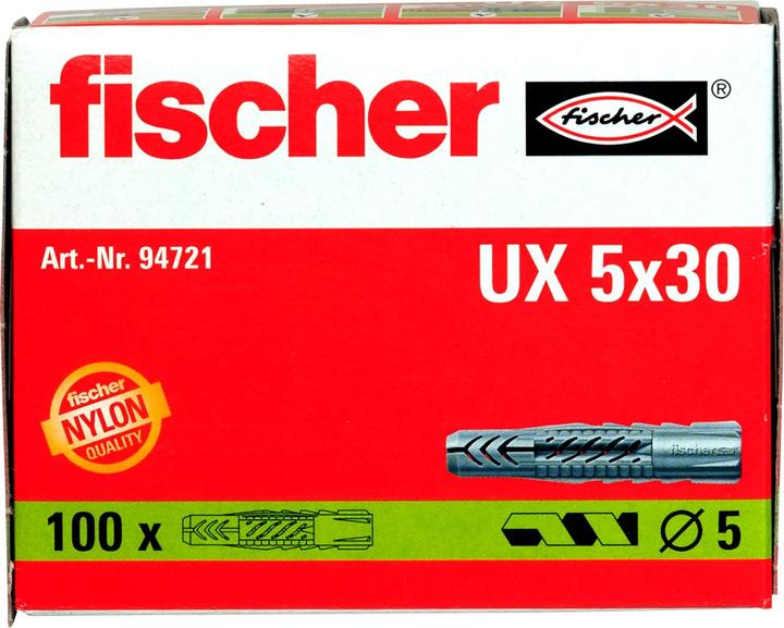 Produktbild Fischer Universaldübel UX 5x30 (100 Stk.)
