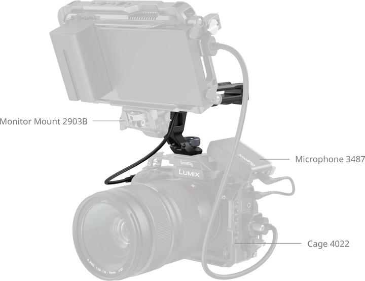 Actual product image SmallRig Top Handle with Rec Trigger, Detailfarbe: Schwarz (Grip)