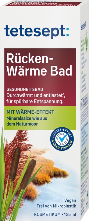 Immagine prodotto Tetesept Bagno di calore posteriore (125 ml, Sali da bagno)