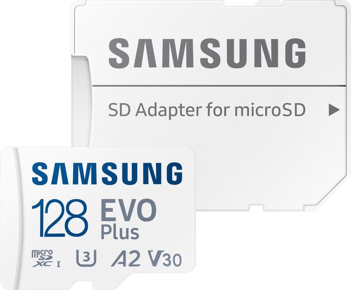 Productafbeelding Samsung EVO Plus (128 GB, microSDXC, U3, UHS-I)