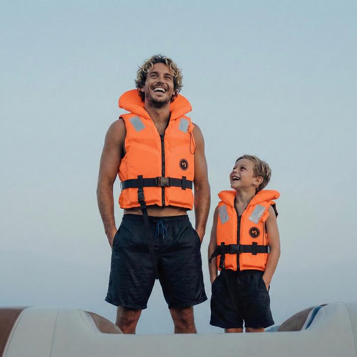 Immagine prodotto Mesle Rettungsweste Mari 100N Unisex, Ohnmachtsicher (15-20kg)