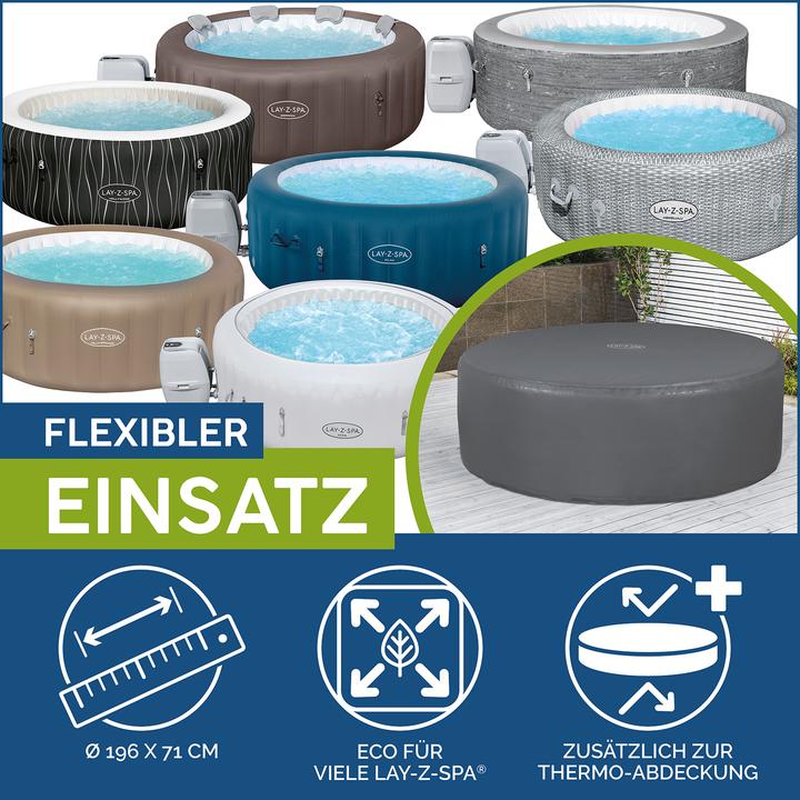 Actual product image Bestway Lay-Z-Spa Thermal Cover