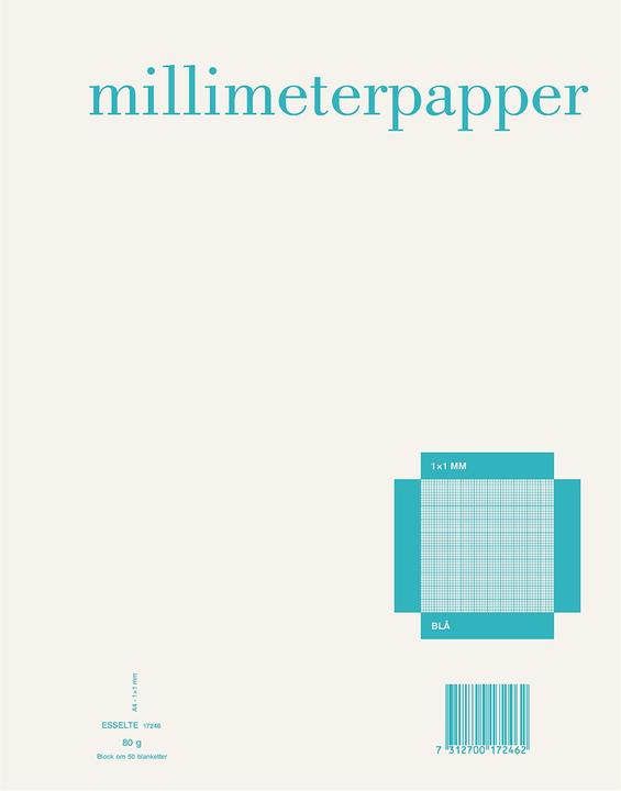 Image du produit Esselte 4441B - millimeterpapir - A4