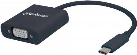 Actual product image Manhattan USB-C to VGA (VGA, 80 cm)