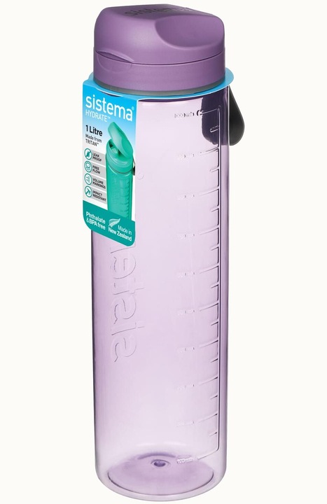 Actual product image Sistema Hydrate Active Sports water bottle (1 l)