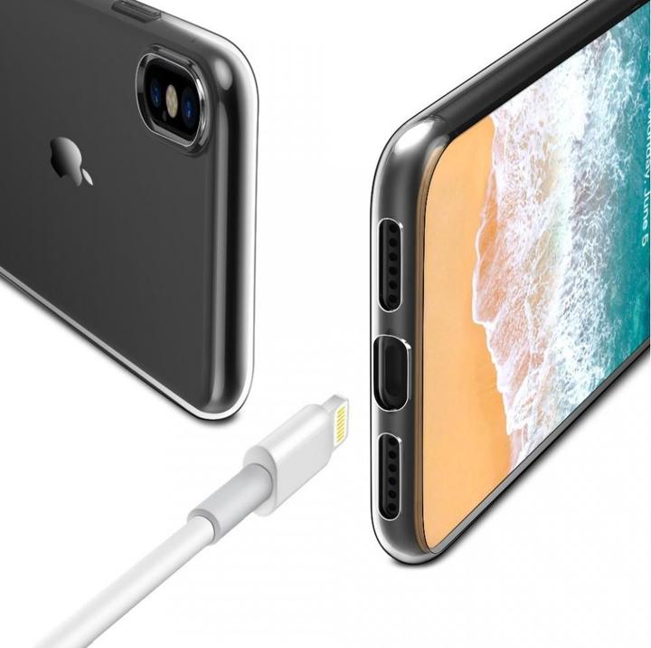 Produktbild Screenguard Apple iPhone X Flexible TPU Clear Case (Apple iPhone X)