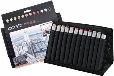 Actual product image Copic Architectural Colours (12 x)