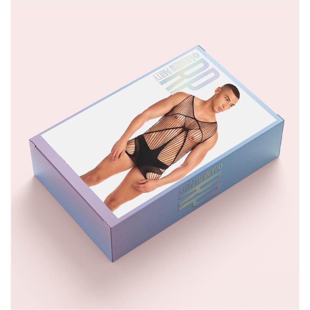 Thumbnail - René Rofé, Shirt, Rainbow Party Tanktop schwarz S/M, Schwarz, (M)