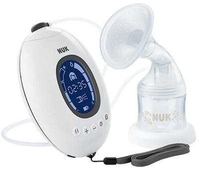 Produktbild NUK Nature Sense elektrische Milchpumpe mit Akku und LCD-Display