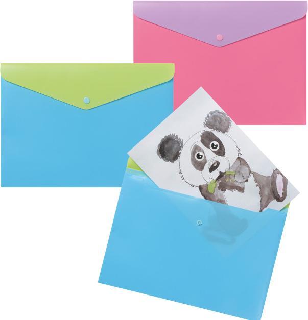 Image du produit Kolma Porte-documents Doppia A4 rose/violet (A4, 1x)