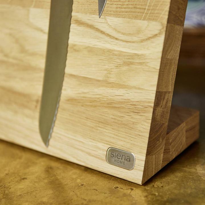 Actual product image Siena Home Magnetic knife block