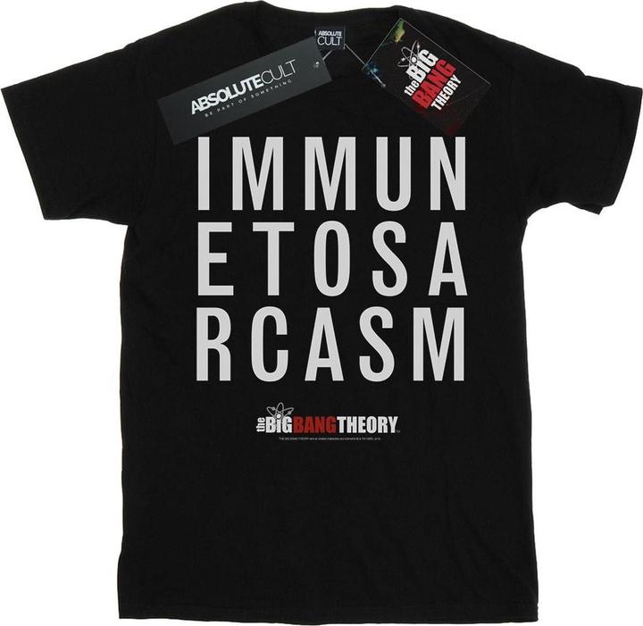 Produktbild Dam Immune To Sarcasm TShirt Jungen (128)